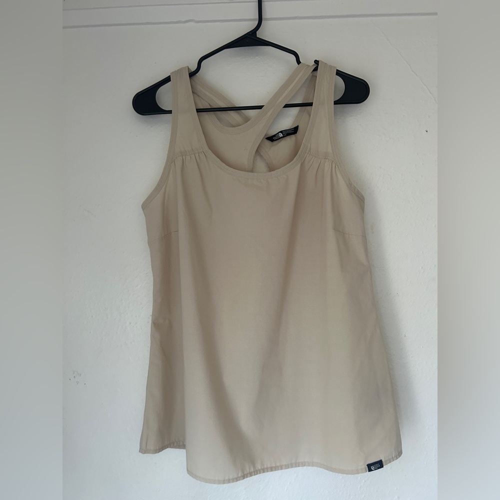 NWOT The North Face Women's Cream Sleeveless Top